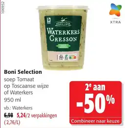 Colruyt Boni Selection soep Tomaat aanbieding