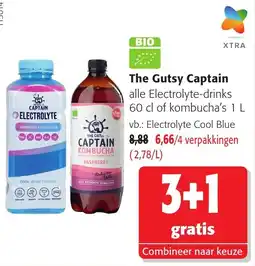 Colruyt The Gutsy Captain alle Electrolyte-drinks aanbieding