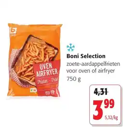 Colruyt Boni Selection zoete-aardappelfriet aanbieding