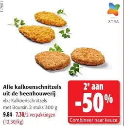 Colruyt Alle kalkoenschnitzels uit de beenhouwerij aanbieding
