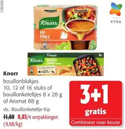 Colruyt Knorr bouillonblokjes aanbieding