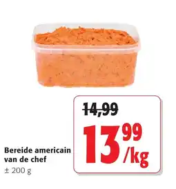 Colruyt Bereide americain van de chef aanbieding