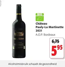 Colruyt Château Pauly-La Martinette aanbieding