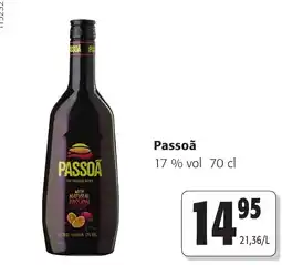 Colruyt Passoa aanbieding