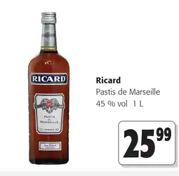 Colruyt Ricard pastis de marseille aanbieding