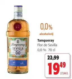 Colruyt Tanqueray flor de sevilla aanbieding