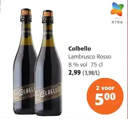 Colruyt Colbello lambrusco rosso aanbieding