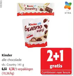 Colruyt Kinder alle chocolade aanbieding