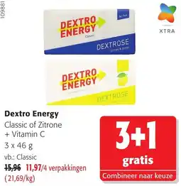 Colruyt Dextro Energy Classic of Zitrone aanbieding