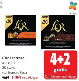Colruyt L'Or Espresso alle caps aanbieding