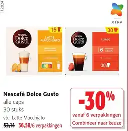 Colruyt Nescafé Dolce Gusto alle caps aanbieding