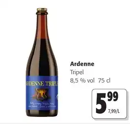 Colruyt Ardenne Tripel aanbieding
