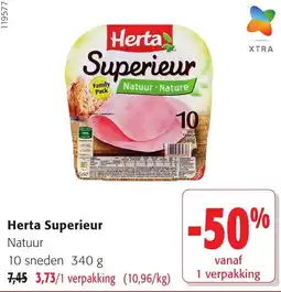 Colruyt Herta Superieur Natuur aanbieding