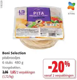 Colruyt Boni Selection pitabroodjes aanbieding