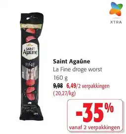 Colruyt Saint Agaûne la fine droge worst aanbieding