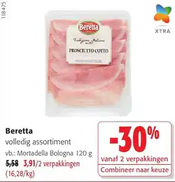 Colruyt Beretta volledig assortiment aanbieding