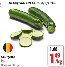 Colruyt Courgette aanbieding