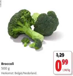 Colruyt Broccoli aanbieding
