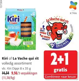 Colruyt Kiri of La Vache qui rit aanbieding