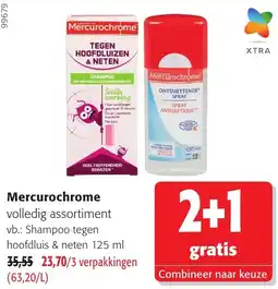 Colruyt Mercurochrome volledig assortiment aanbieding