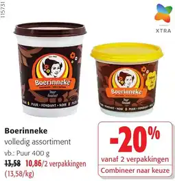 Colruyt Boerinneke volledig assortiment aanbieding