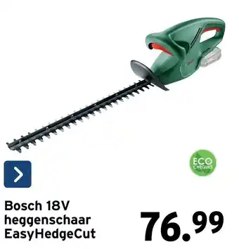 Bosch 18V heggenschaar EasyHedgeCut