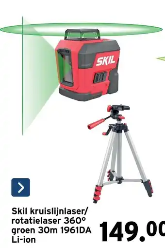 Skil kruislijnlaser/rotatielaser 360°