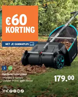 GAMMA Gardena tuinruimer aanbieding