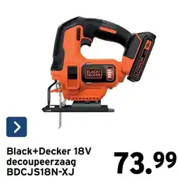 GAMMA Black+decker 18v decoupeerzaag aanbieding