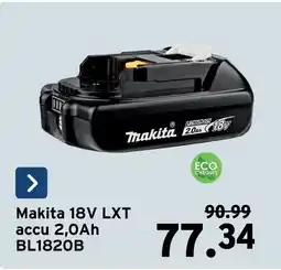 GAMMA Makita 18v lxt lader dc18rc aanbieding