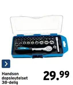 GAMMA Handson dop sleutelset aanbieding