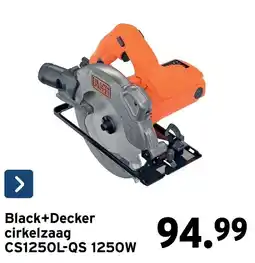 GAMMA Black+decker cirkelzaag aanbieding