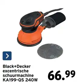GAMMA Black+Decker excentrische schuurnmachine aanbieding