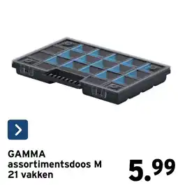 GAMMA gamma assortimentsdoos m aanbieding
