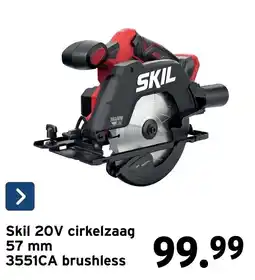 GAMMA Skil 20v cirkelzaag aanbieding