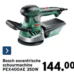 GAMMA Bosch excentrische schuurnmachine aanbieding