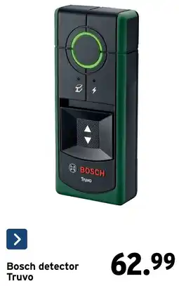 GAMMA Bosch detector Truvo aanbieding
