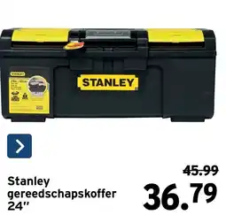 GAMMA Stanley gereedschapskoffer aanbieding