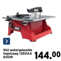 GAMMA Skil watergekoelde tegelzaag 1350aa aanbieding
