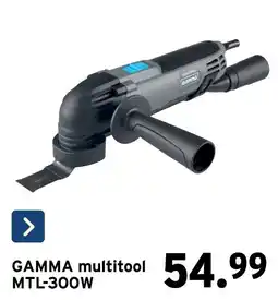GAMMA gamma multitool mtl-300w aanbieding