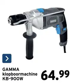 GAMMA gamma klopboormachine kb-900w aanbieding