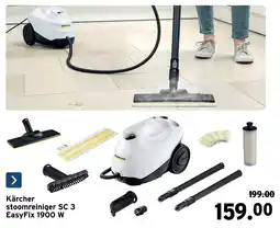GAMMA Kärcher stoomreiniger sc 3 easyfix 1900 w aanbieding