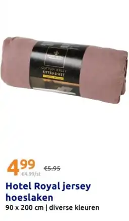 Action hotel royal jersey hoeslaken aanbieding