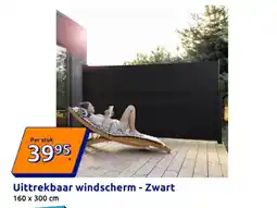 Action Uittrekbaar windscherm aanbieding