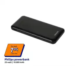 Action Philips powerbank aanbieding