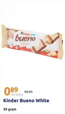 Action Kinder bueno white aanbieding