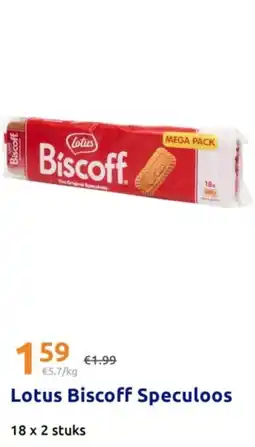 Action Lotus Biscoff Speculoos aanbieding