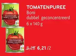 Alvo Tomatenpuree Boni dubbel geconcentreerd aanbieding