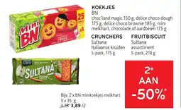Alvo BN minikoekjes melkhart aanbieding