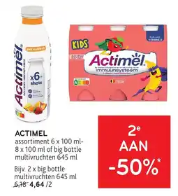 Alvo Actimel aanbieding